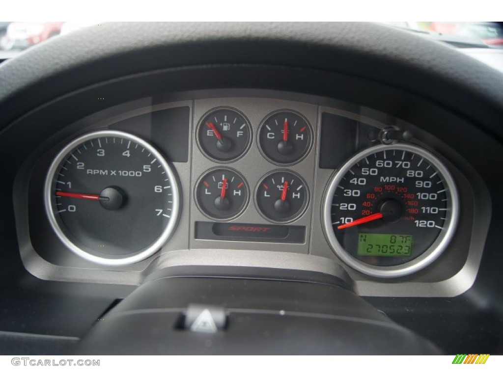 2007 Ford F150 FX2 Sport SuperCab Gauges Photo #67852452