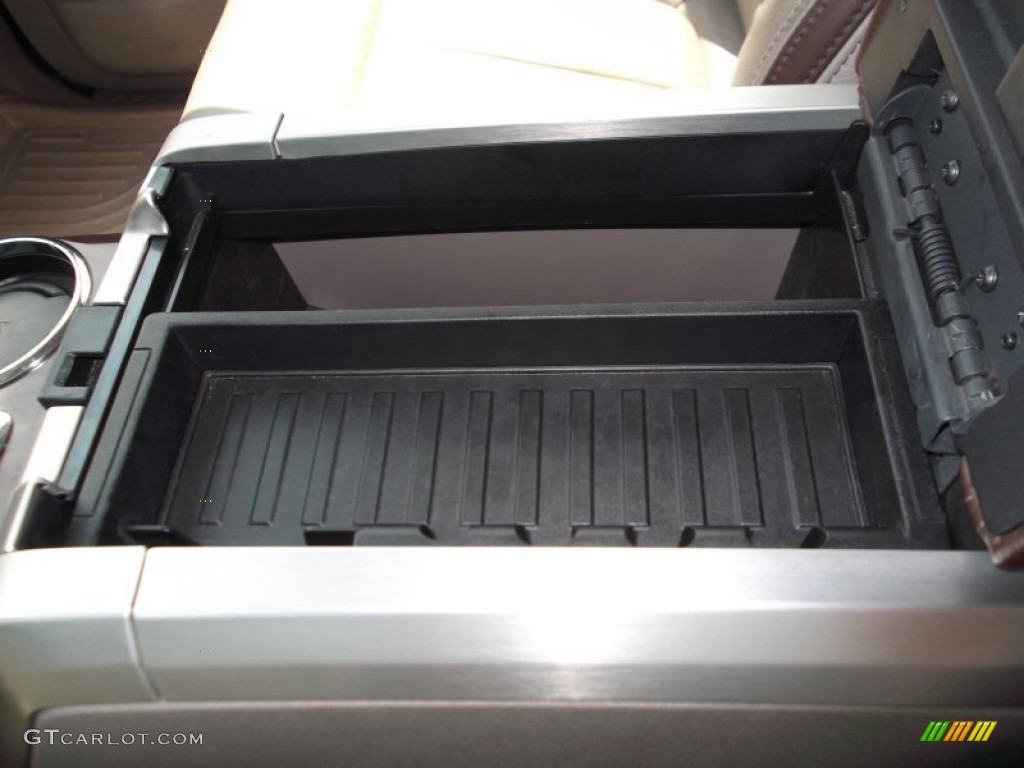 2010 F150 Platinum SuperCrew - Ingot Silver Metallic / Medium Stone Leather/Sienna Brown photo #25