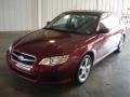 2009 Ruby Red Pearl Subaru Legacy 2.5i Sedan  photo #2