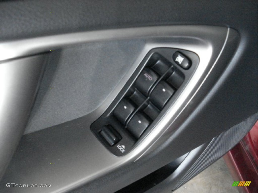 2009 Legacy 2.5i Sedan - Ruby Red Pearl / Off Black photo #18