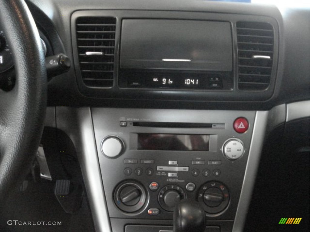 2009 Legacy 2.5i Sedan - Ruby Red Pearl / Off Black photo #20