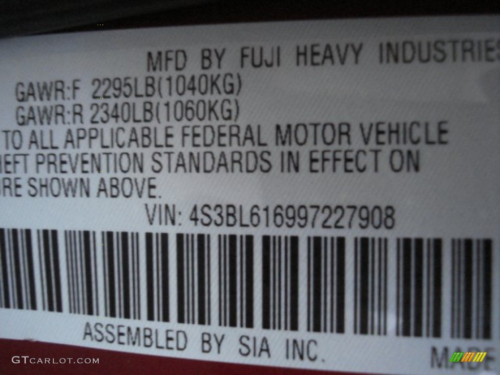 2009 Legacy 2.5i Sedan - Ruby Red Pearl / Off Black photo #25