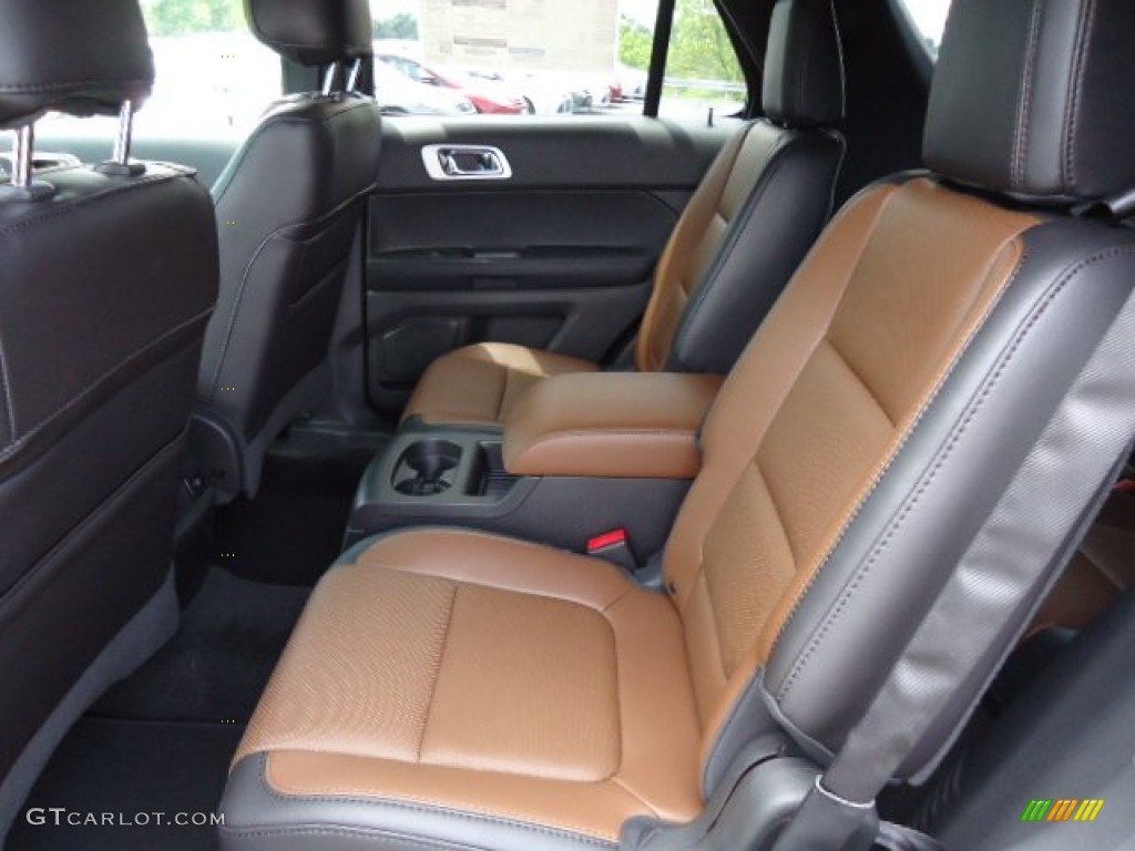 Pecan/Charcoal Black Interior 2013 Ford Explorer Limited 4WD Photo #67854609