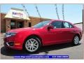 2011 Red Candy Metallic Ford Fusion SEL V6  photo #1