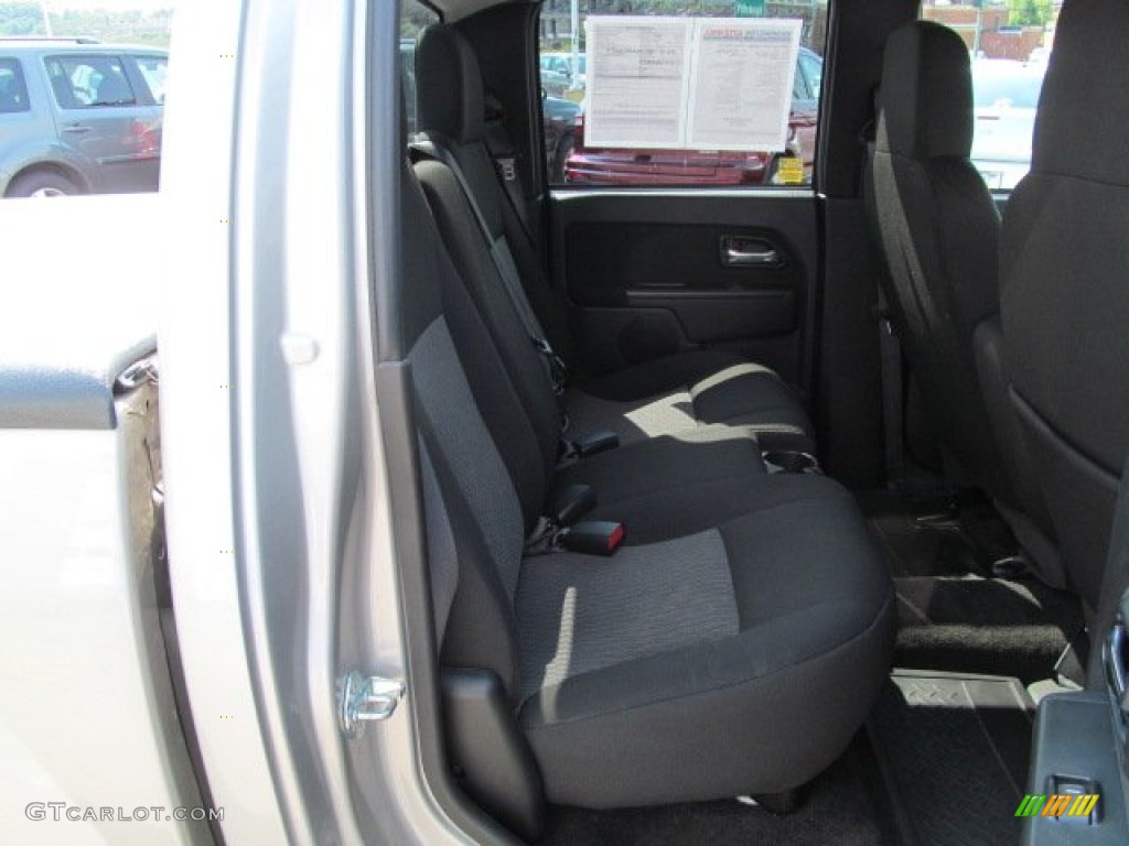 2009 Colorado LT Crew Cab 4x4 - Silver Birch Metallic / Ebony photo #14