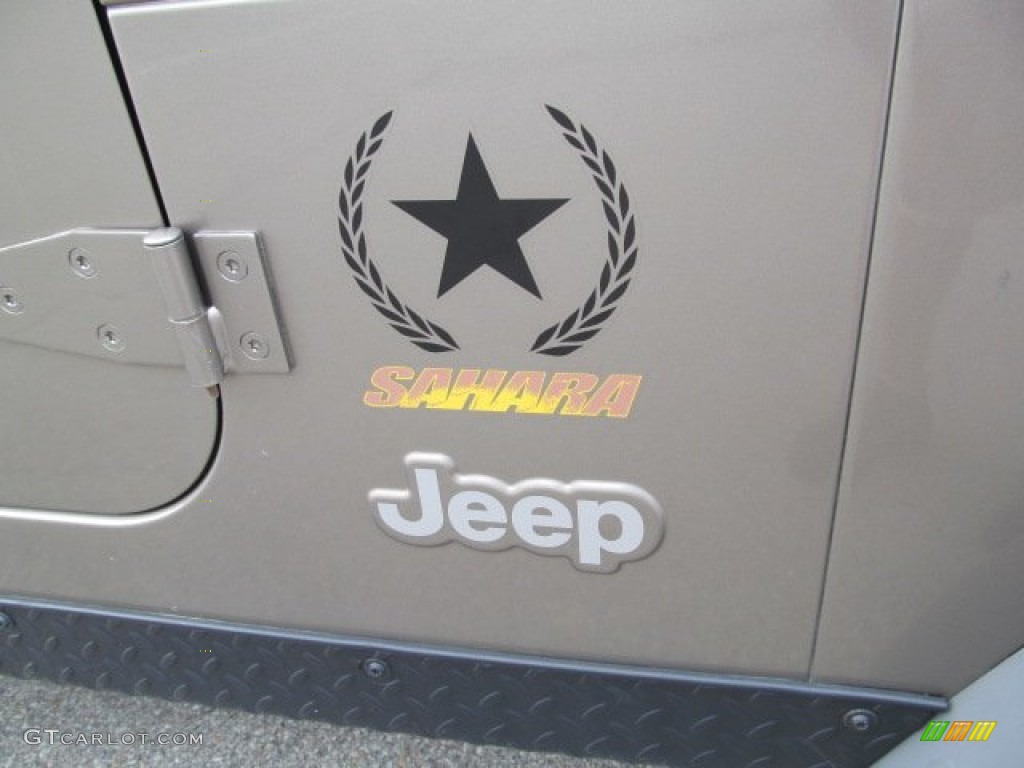 2005 Jeep Wrangler Unlimited Rubicon Sahara 4x4 Marks and Logos Photo #67857490