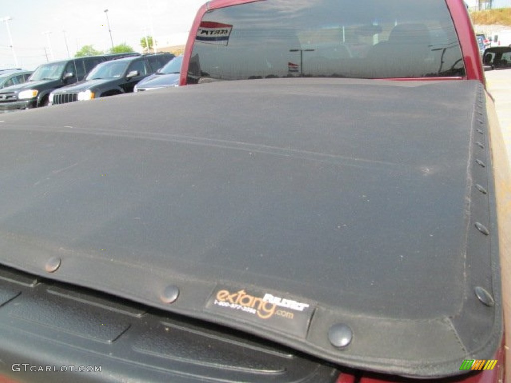 2003 Silverado 1500 Z71 Extended Cab 4x4 - Dark Carmine Red Metallic / Dark Charcoal photo #6