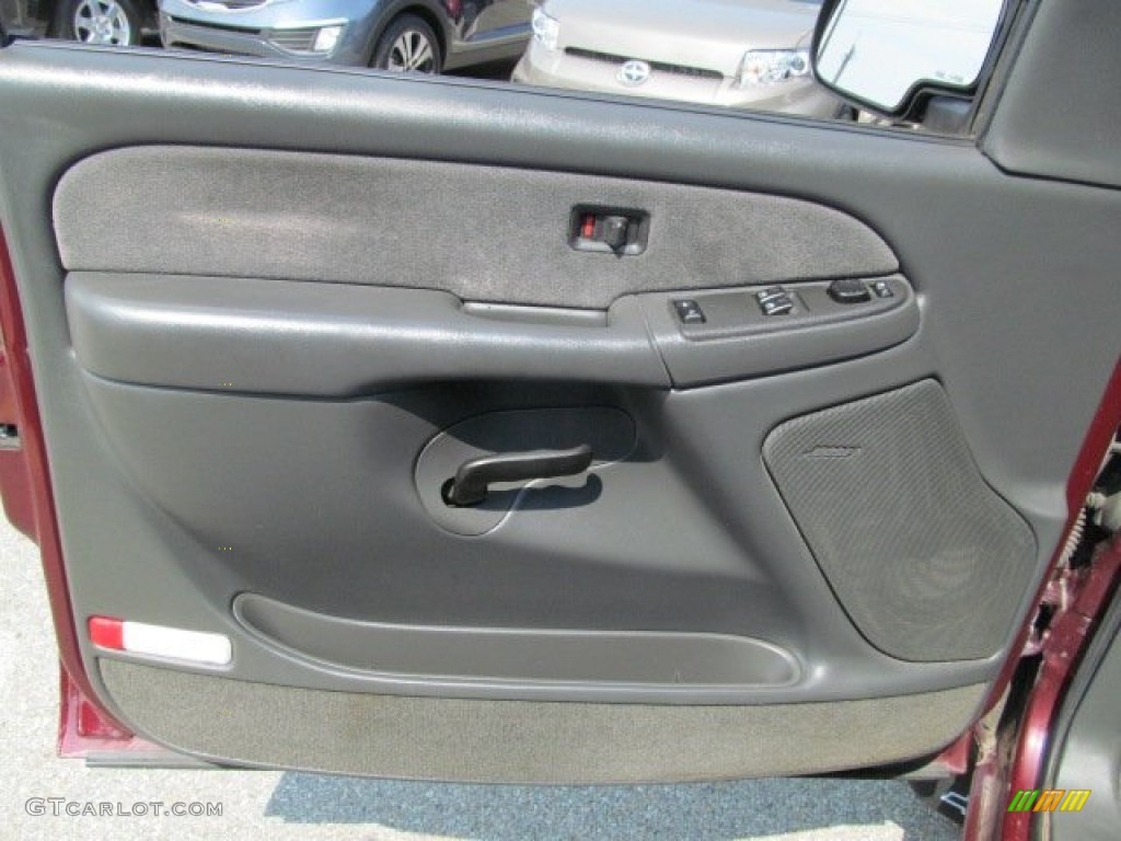 2003 Silverado 1500 Z71 Extended Cab 4x4 - Dark Carmine Red Metallic / Dark Charcoal photo #15