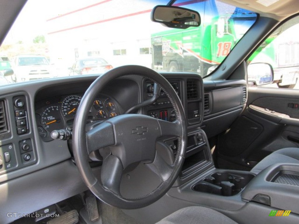 2003 Silverado 1500 Z71 Extended Cab 4x4 - Dark Carmine Red Metallic / Dark Charcoal photo #17
