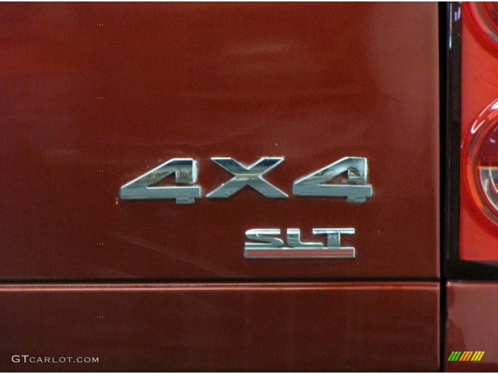 2007 Ram 1500 Big Horn Edition Quad Cab 4x4 - Flame Red / Medium Slate Gray photo #35