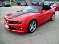 2011 Victory Red Chevrolet Camaro SS/RS Convertible  photo #11