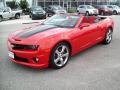 2011 Victory Red Chevrolet Camaro SS/RS Convertible  photo #13