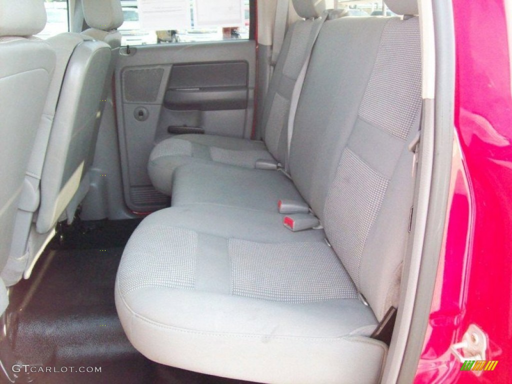 2008 Ram 3500 ST Quad Cab 4x4 Flat Bed - Flame Red / Medium Slate Gray photo #19
