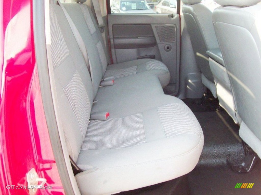 2008 Ram 3500 ST Quad Cab 4x4 Flat Bed - Flame Red / Medium Slate Gray photo #20