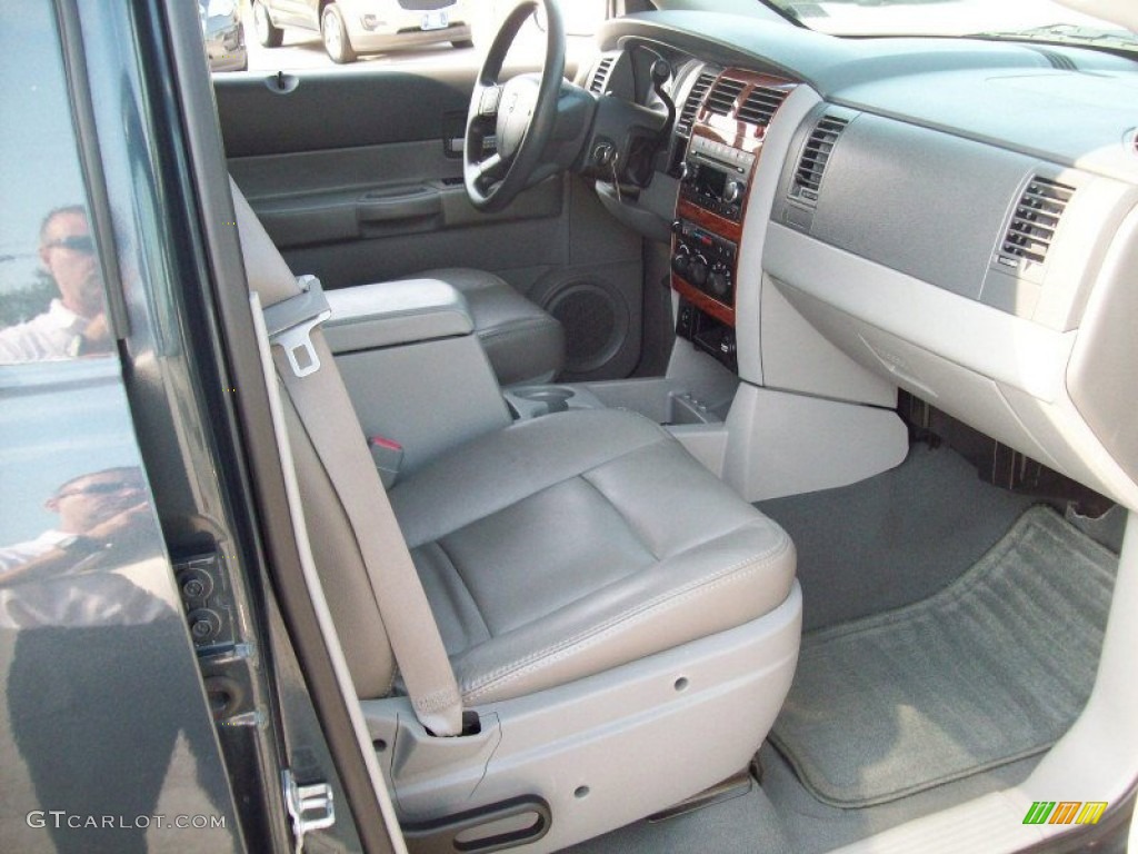 2008 Durango SLT 4x4 - Steel Blue Metallic / Dark/Light Slate Gray photo #7