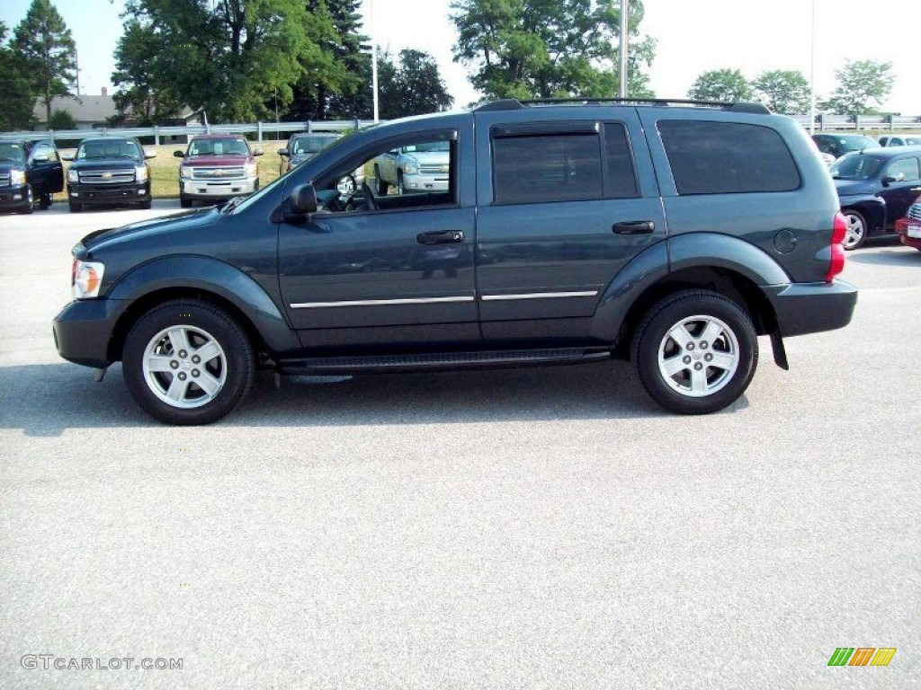 2008 Durango SLT 4x4 - Steel Blue Metallic / Dark/Light Slate Gray photo #12