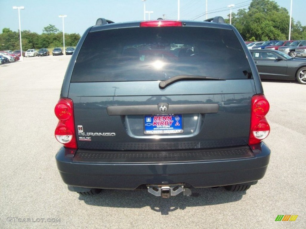 2008 Durango SLT 4x4 - Steel Blue Metallic / Dark/Light Slate Gray photo #13