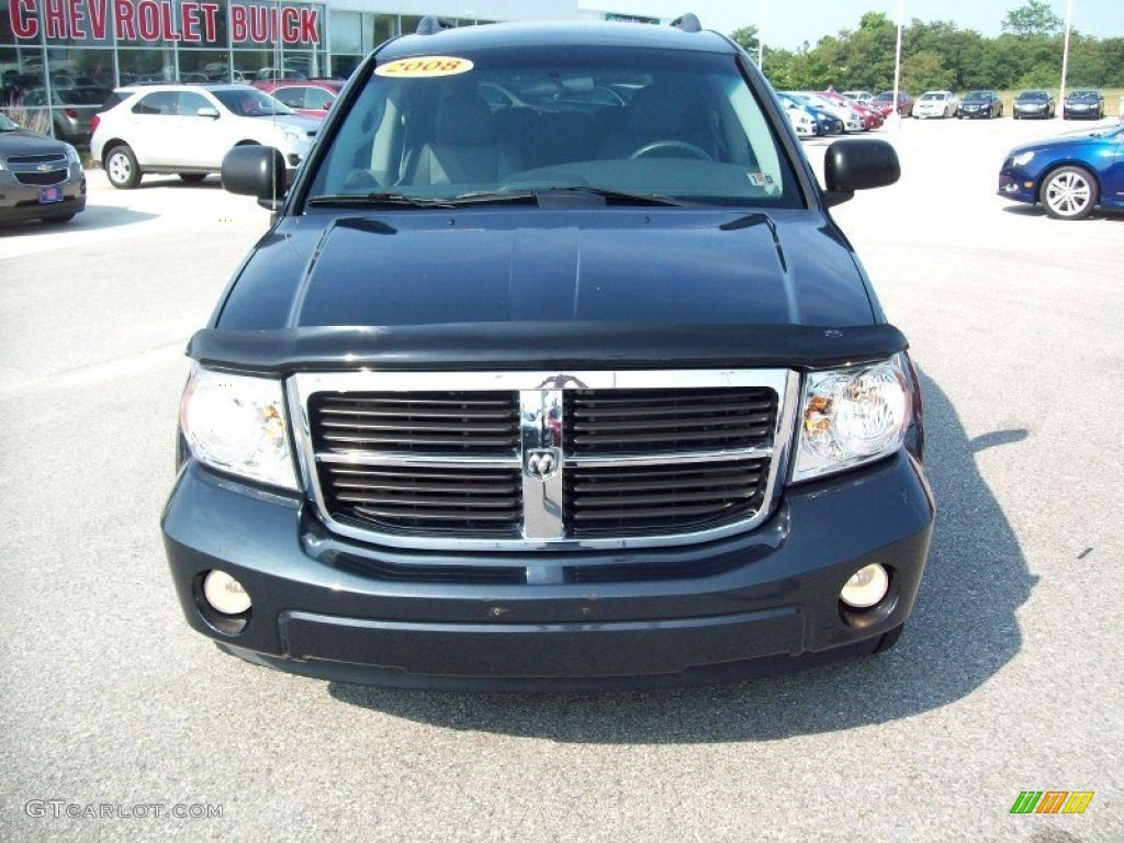 2008 Durango SLT 4x4 - Steel Blue Metallic / Dark/Light Slate Gray photo #14