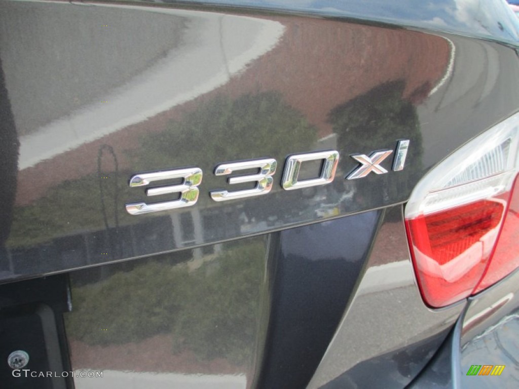 2006 3 Series 330xi Sedan - Sparkling Graphite Metallic / Black photo #9