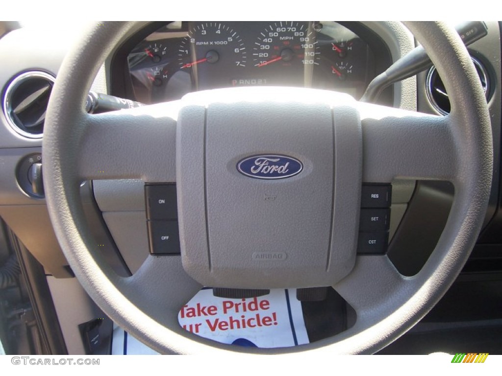 2004 F150 XLT SuperCab 4x4 - Dark Shadow Grey Metallic / Dark Flint photo #15