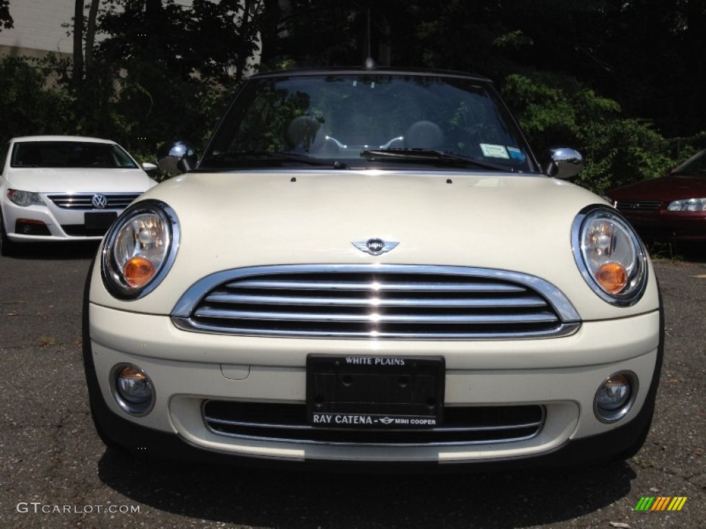 2010 Cooper Convertible - Interchange Yellow / Grey/Carbon Black photo #2
