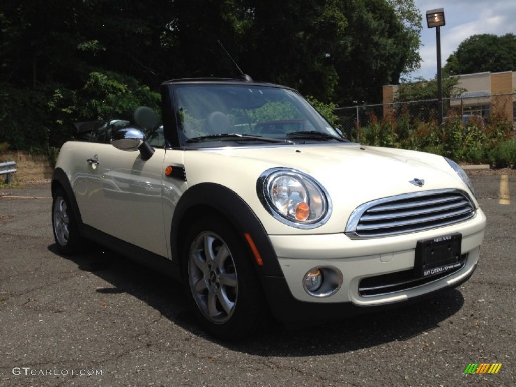 2010 Cooper Convertible - Interchange Yellow / Grey/Carbon Black photo #3