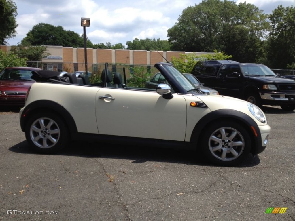 2010 Cooper Convertible - Interchange Yellow / Grey/Carbon Black photo #4