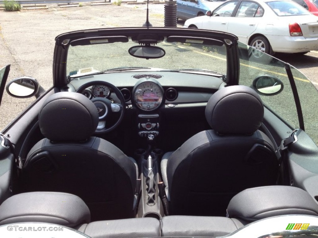 2010 Cooper Convertible - Interchange Yellow / Grey/Carbon Black photo #9