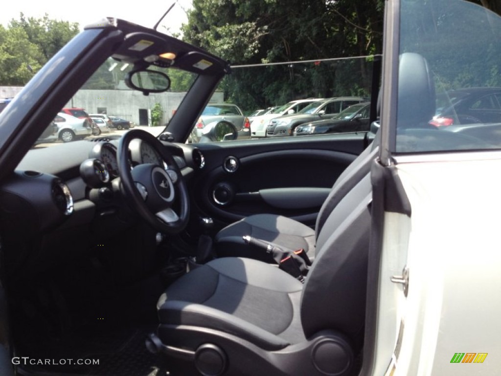 2010 Cooper Convertible - Interchange Yellow / Grey/Carbon Black photo #13