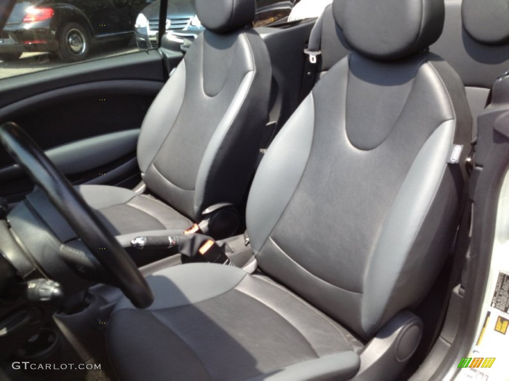 2010 Cooper Convertible - Interchange Yellow / Grey/Carbon Black photo #16