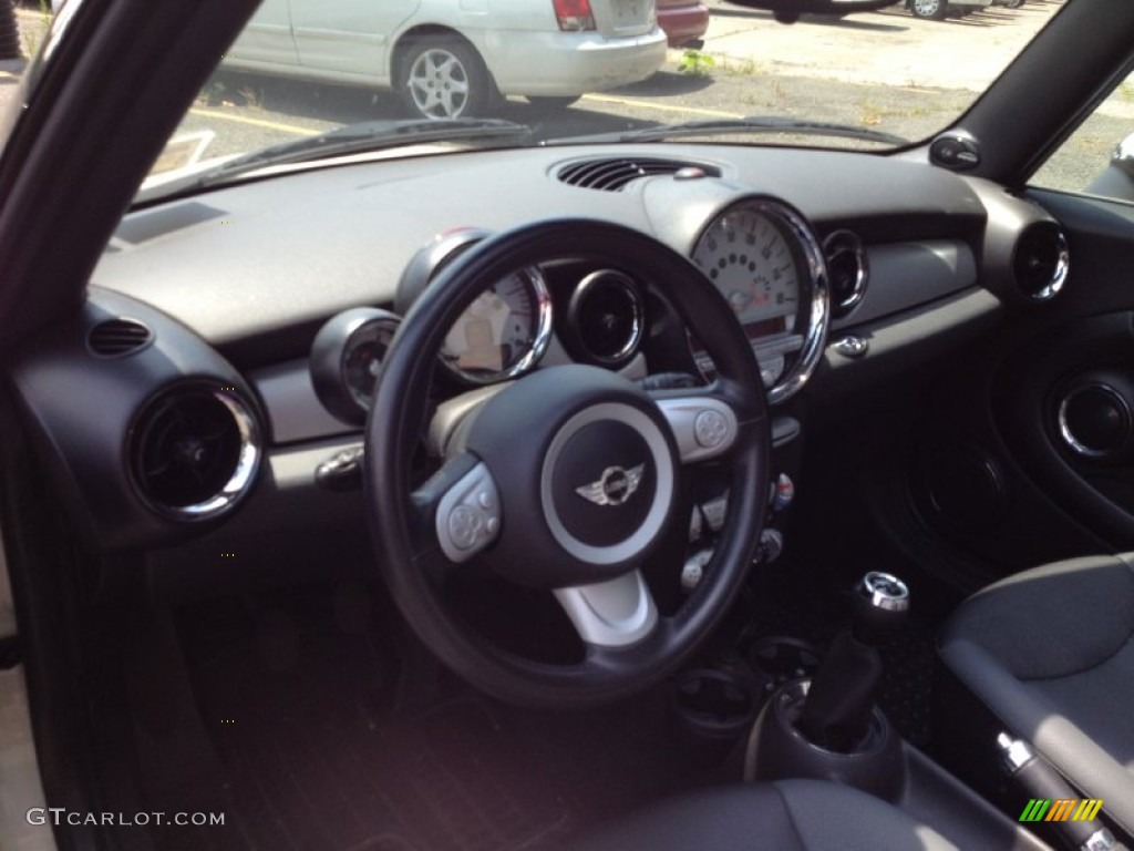 2010 Cooper Convertible - Interchange Yellow / Grey/Carbon Black photo #17