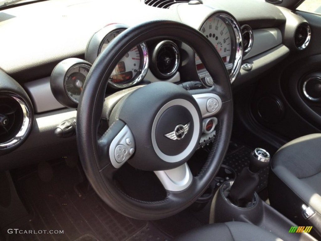2010 Cooper Convertible - Interchange Yellow / Grey/Carbon Black photo #18