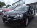 Black 2011 Volkswagen Golf 2 Door