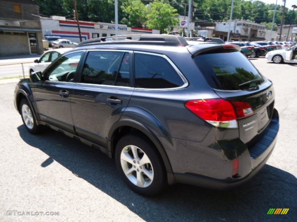 2013 Outback 2.5i Limited - Graphite Gray Metallic / Black photo #2