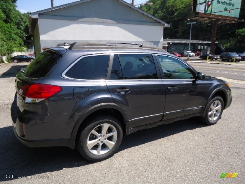 2013 Outback 2.5i Limited - Graphite Gray Metallic / Black photo #3