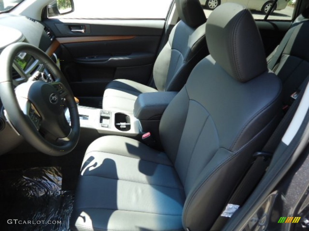 2013 Outback 2.5i Limited - Graphite Gray Metallic / Black photo #8