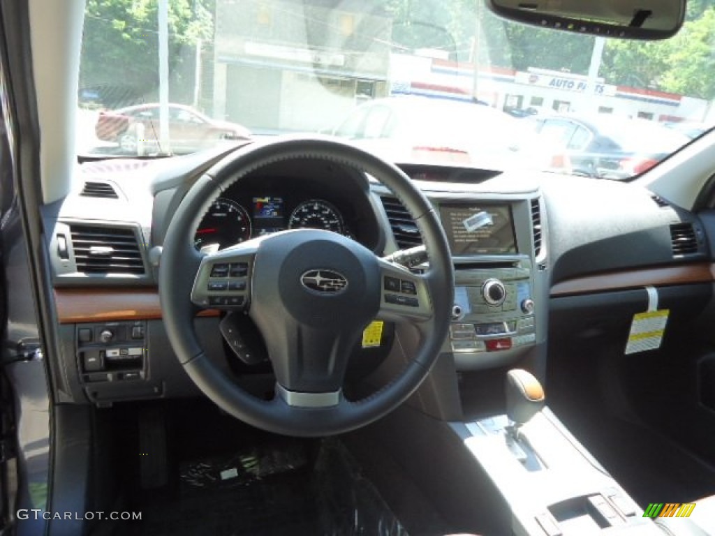 2013 Outback 2.5i Limited - Graphite Gray Metallic / Black photo #10