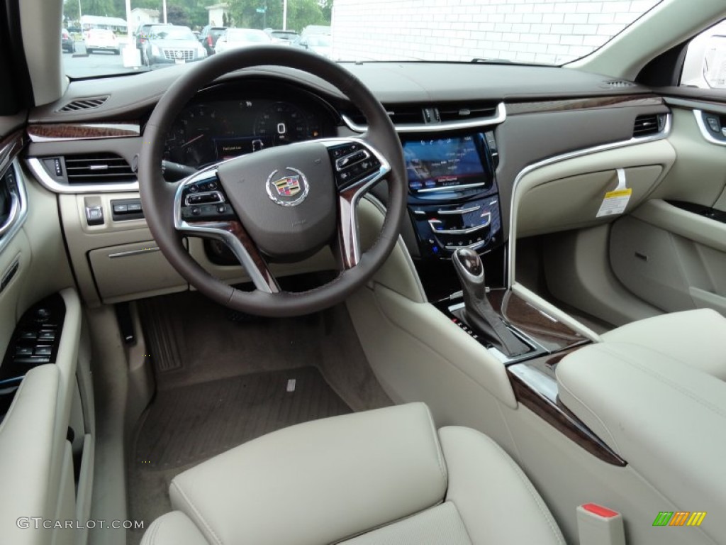 Shale/Cocoa Interior 2013 Cadillac XTS Premium AWD Photo #67862851