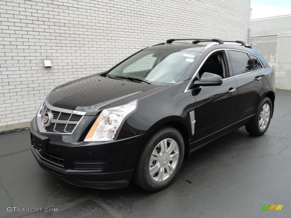 2012 SRX Luxury AWD - Black Ice Metallic / Ebony/Ebony photo #1