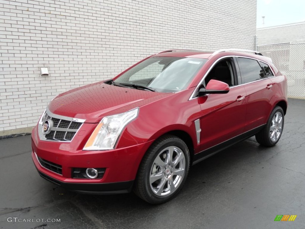 Crystal Red Tintcoat 2012 Cadillac SRX Performance Exterior Photo #67863371