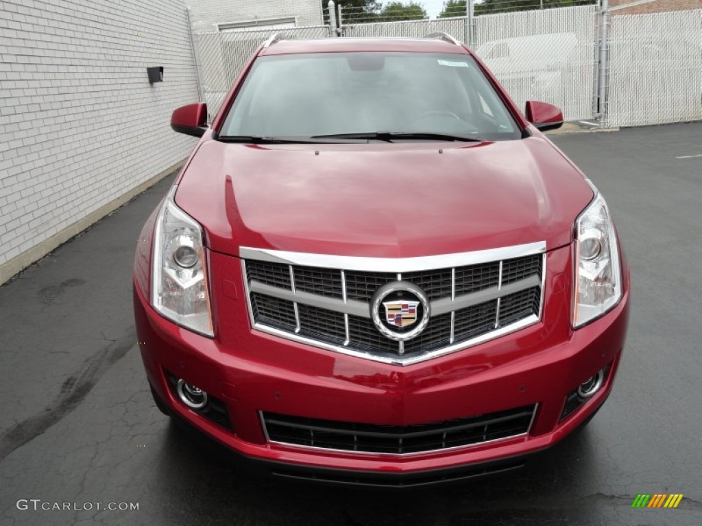 Crystal Red Tintcoat 2012 Cadillac SRX Performance Exterior Photo #67863381