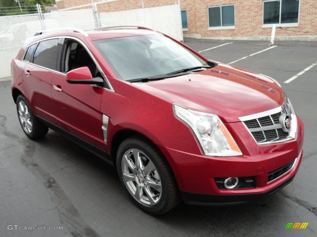 Crystal Red Tintcoat 2012 Cadillac SRX Performance Exterior Photo #67863385