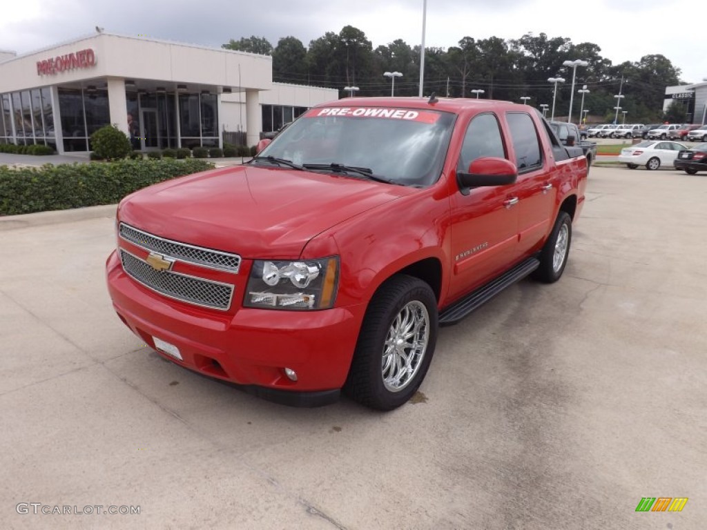 2009 Avalanche LT - Victory Red / Ebony photo #1