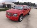 2009 Victory Red Chevrolet Avalanche LT  photo #1