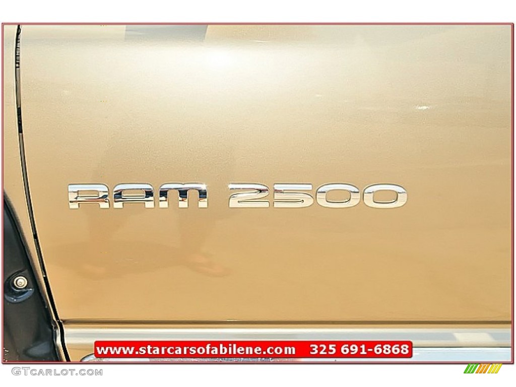2006 Ram 2500 Laramie Quad Cab 4x4 - Light Khaki Metallic / Khaki photo #3