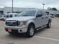 2012 Ingot Silver Metallic Ford F150 XLT SuperCrew 4x4  photo #9