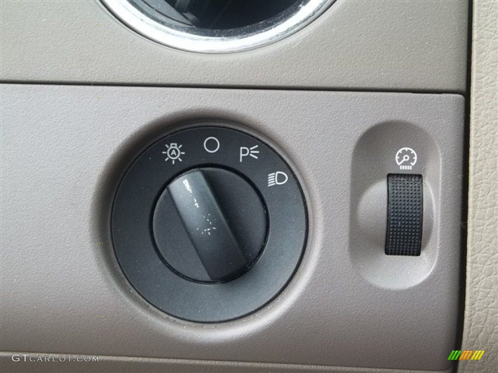 2006 F150 XLT SuperCrew - Dark Toreador Red Metallic / Tan photo #16