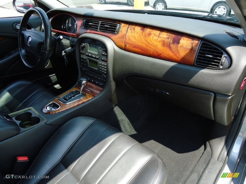 2008 Jaguar S-Type 3.0 Charcoal Dashboard Photo #67866562