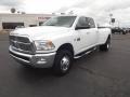Bright White 2012 Dodge Ram 3500 HD Lone Star Crew Cab 4x4 Dually