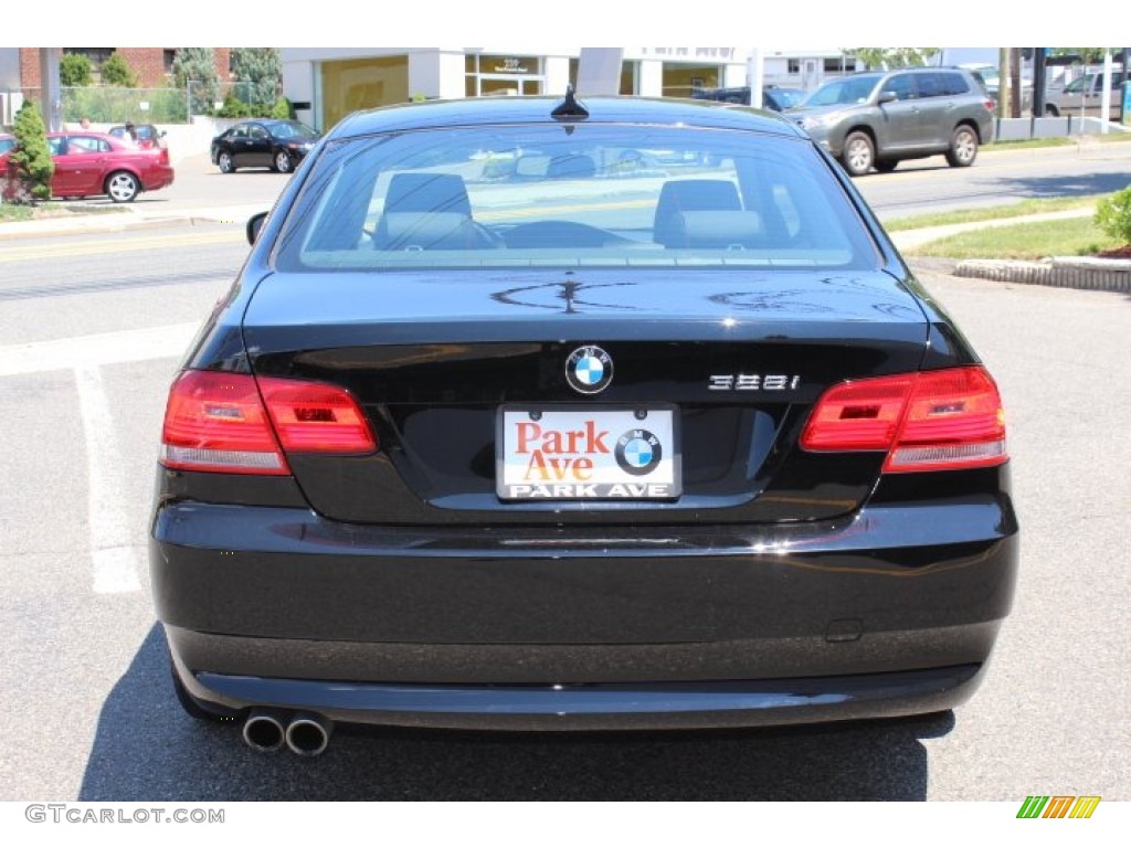 2010 3 Series 328i xDrive Coupe - Jet Black / Black photo #6